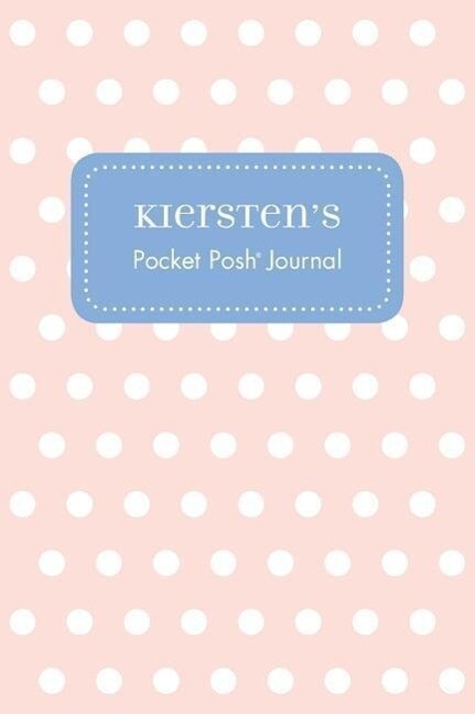 Kiersten‘s Pocket Posh Journal Polka Dot