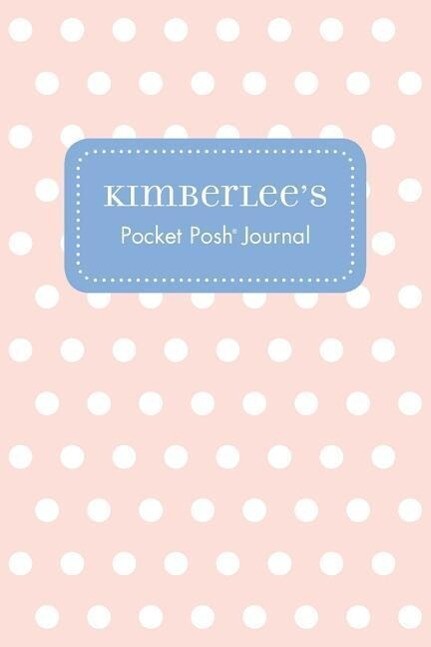 Kimberlee‘s Pocket Posh Journal Polka Dot