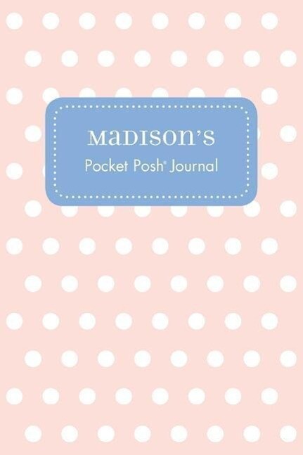 Madison‘s Pocket Posh Journal Polka Dot