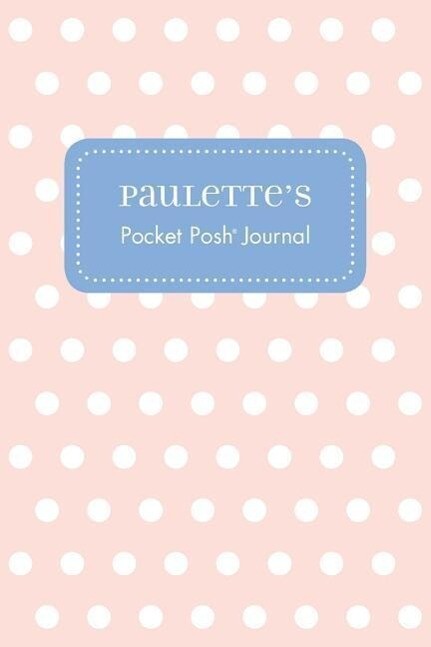 Paulette‘s Pocket Posh Journal Polka Dot