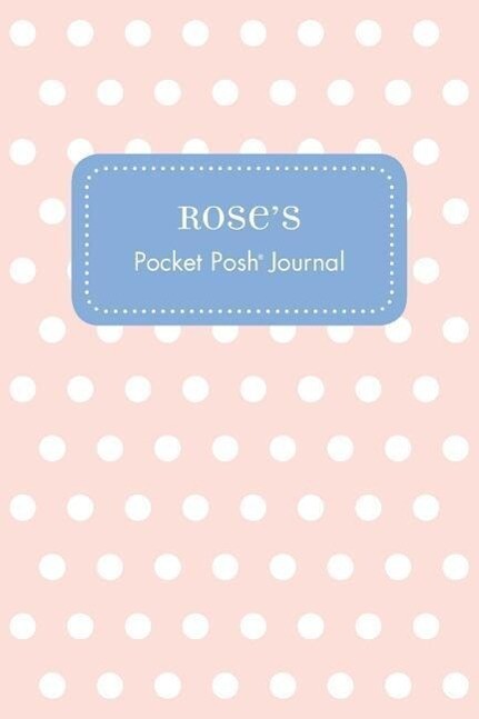 Rose‘s Pocket Posh Journal Polka Dot