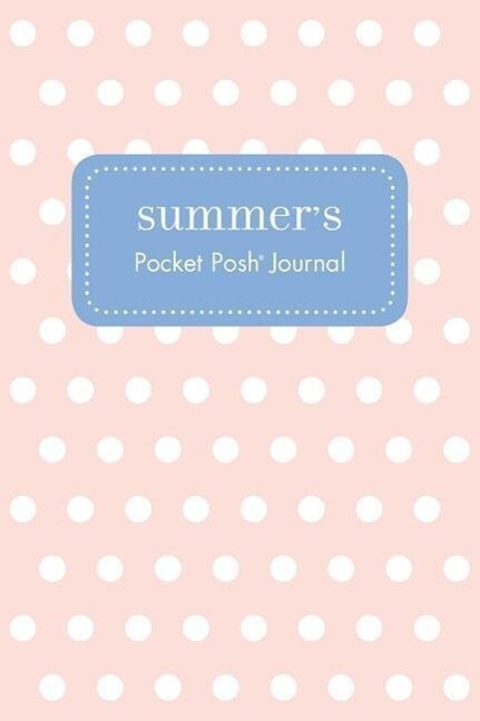 Summer‘s Pocket Posh Journal Polka Dot
