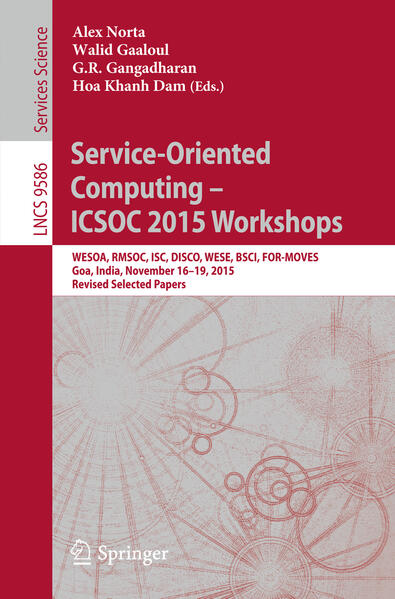 Service-Oriented Computing ICSOC 2015 Workshops