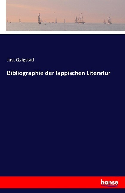 Image of Bibliographie der lappischen Literatur