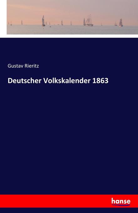 Image of Deutscher Volkskalender 1863