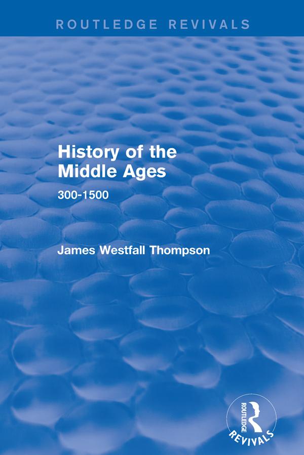 History of the Middle Ages