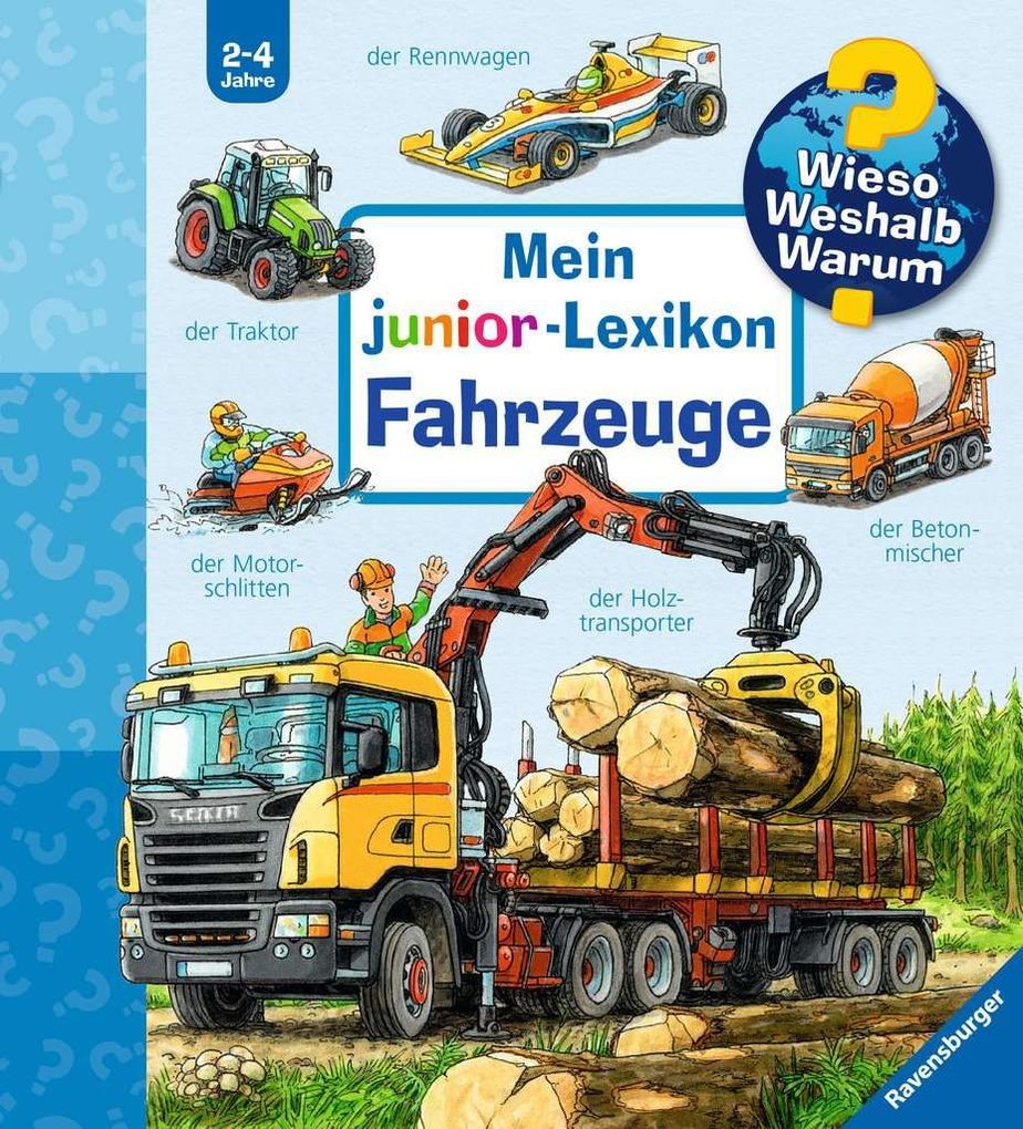 Image of Ravensburger Kinderbuch: Wieso? Weshalb? Warum? - "Mein junior- Lexikon: Fahrzeuge"