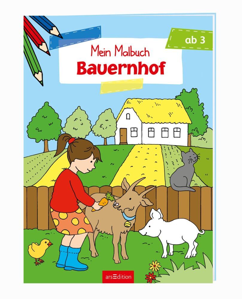 Image of Mein Malbuch - Bauernhof