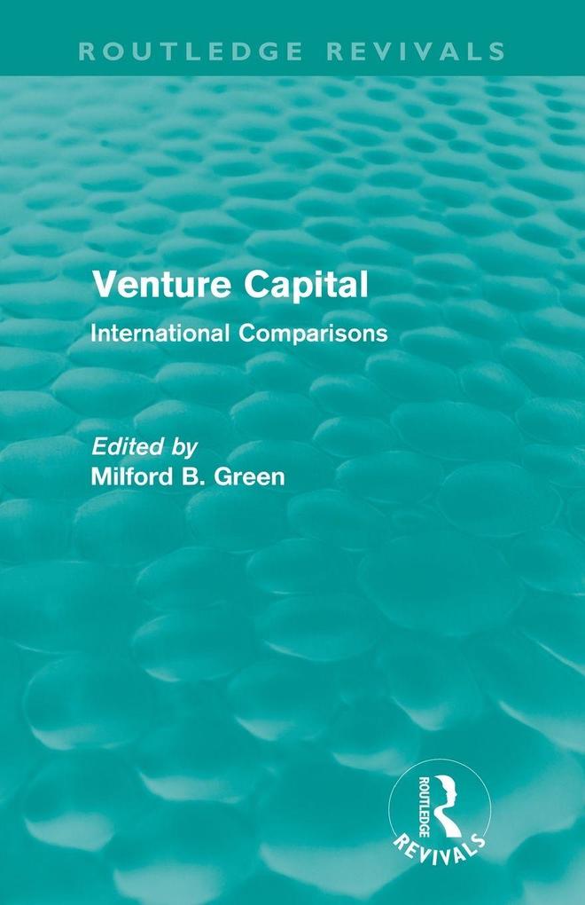 Venture Capital (Routledge Revivals)