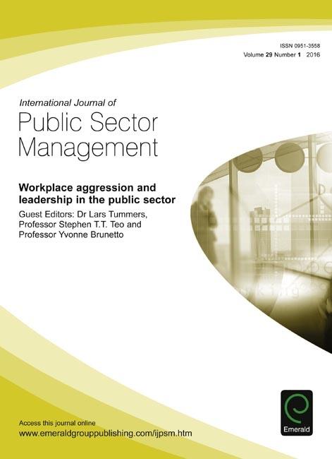 Workplace aggression and leadership in the public sector