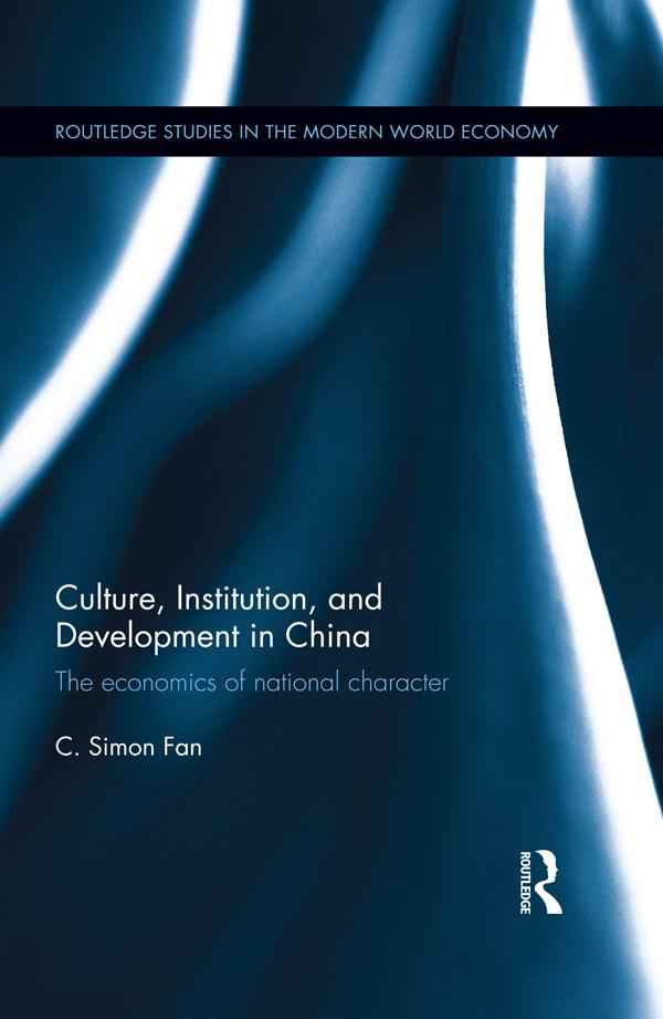 Culture Institution and Development in China