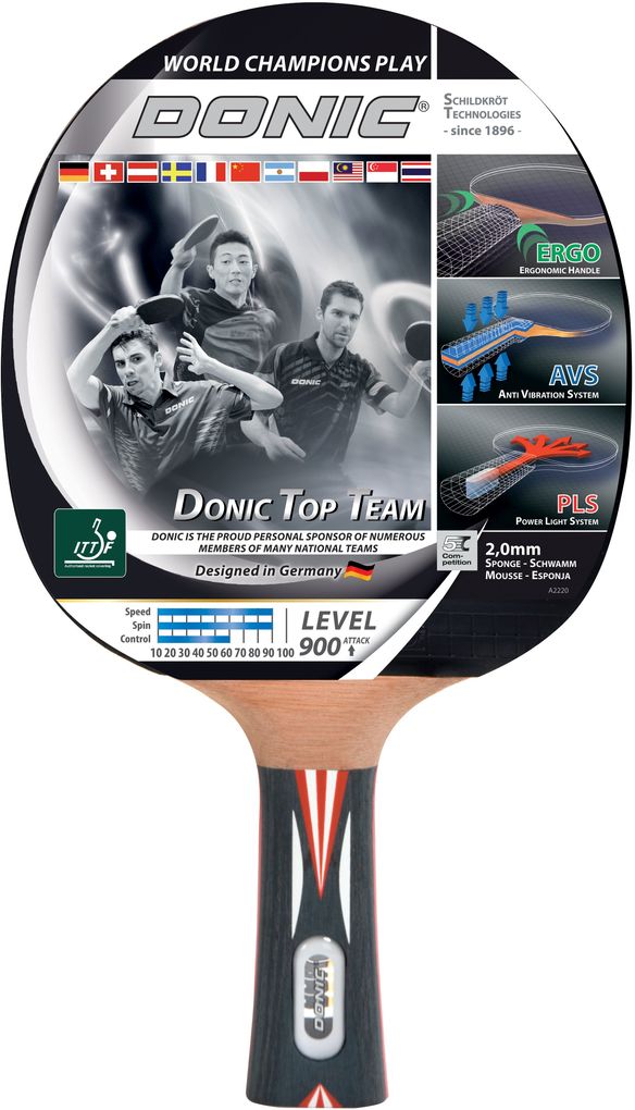 Donic-Schildkröt - Tischtennisschläger Top Team 900