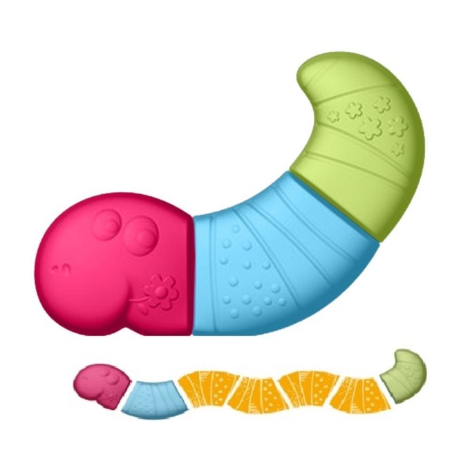 Spielstabil 7443 - Wurm 3-teilige Sandform