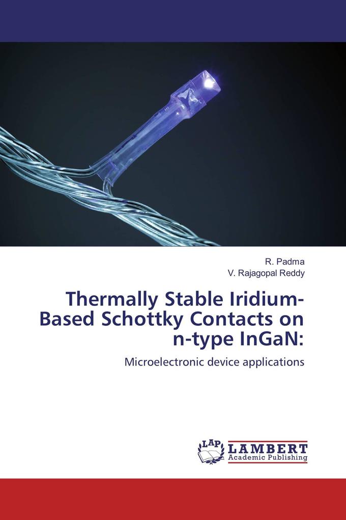 Thermally Stable Iridium-Based Schottky Contacts on n-type InGaN: