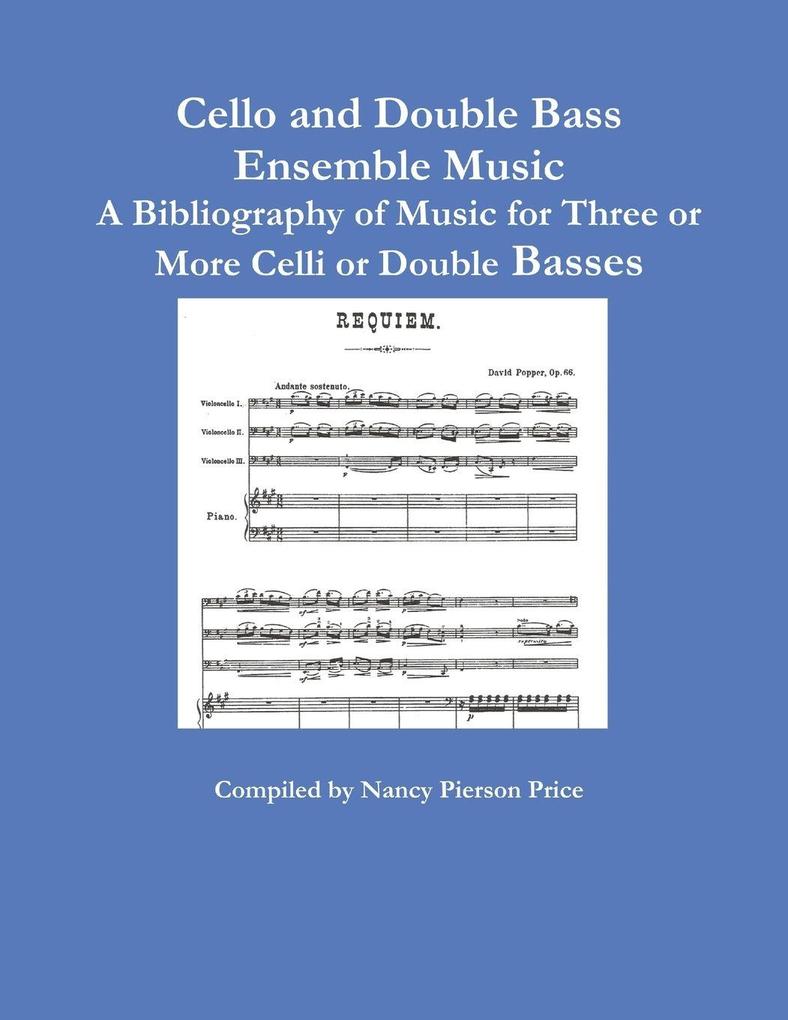 Cello and Double Bass Ensemble Music