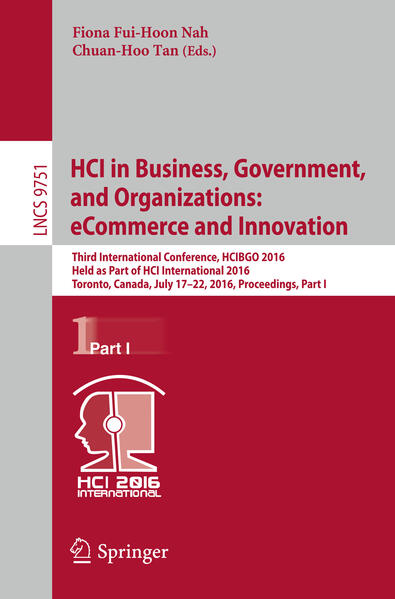 HCI in Business Government and Organizations: eCommerce and Innovation
