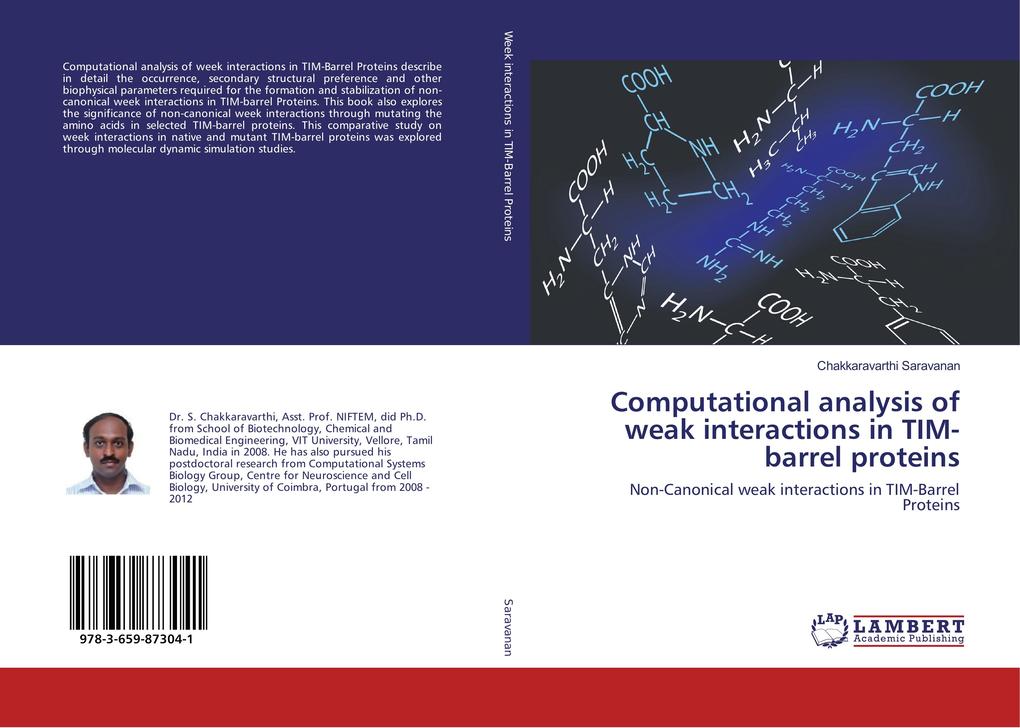 Computational analysis of weak interactions in TIM-barrel proteins