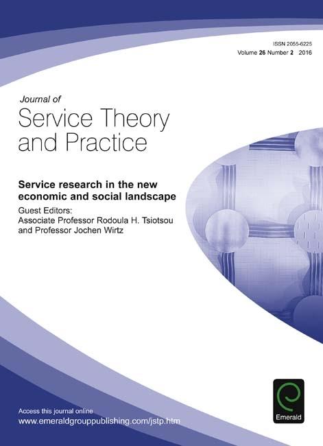 Service research in the new economic and social landscape