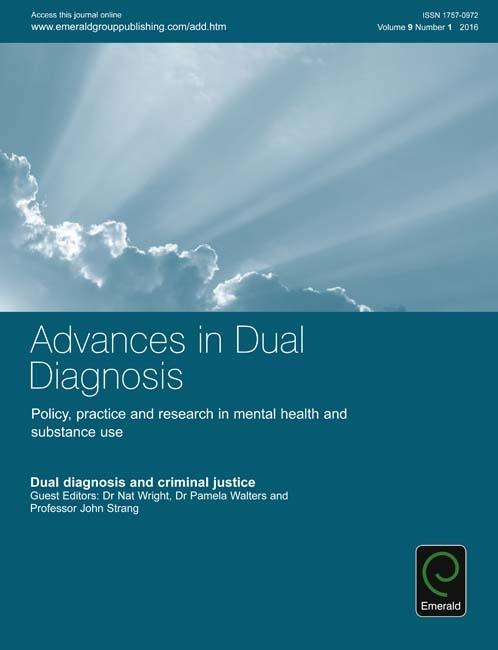 Dual diagnosis and criminal justice