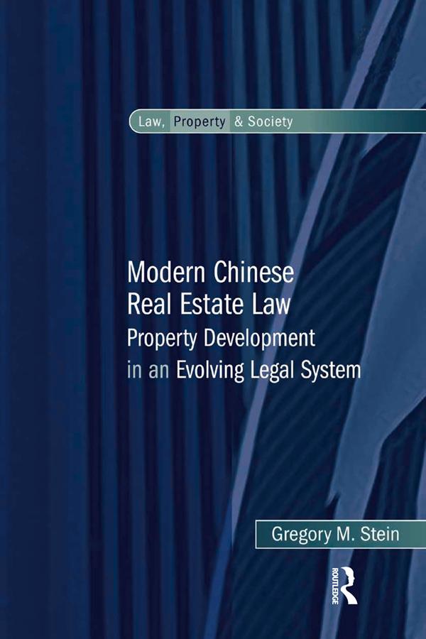 Modern Chinese Real Estate Law