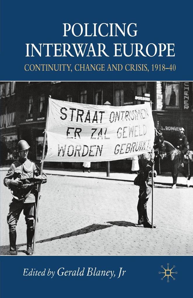 Policing Interwar Europe