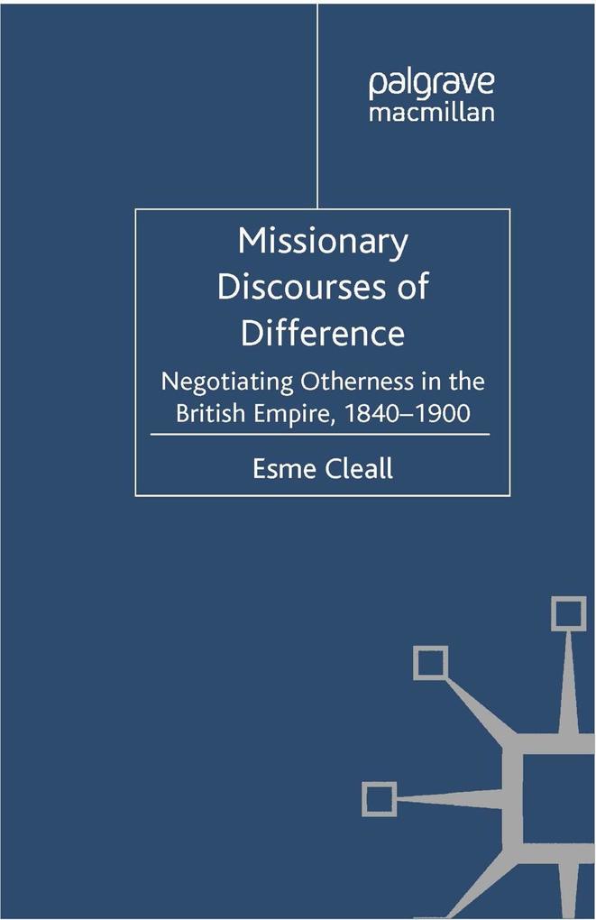Missionary Discourses of Difference