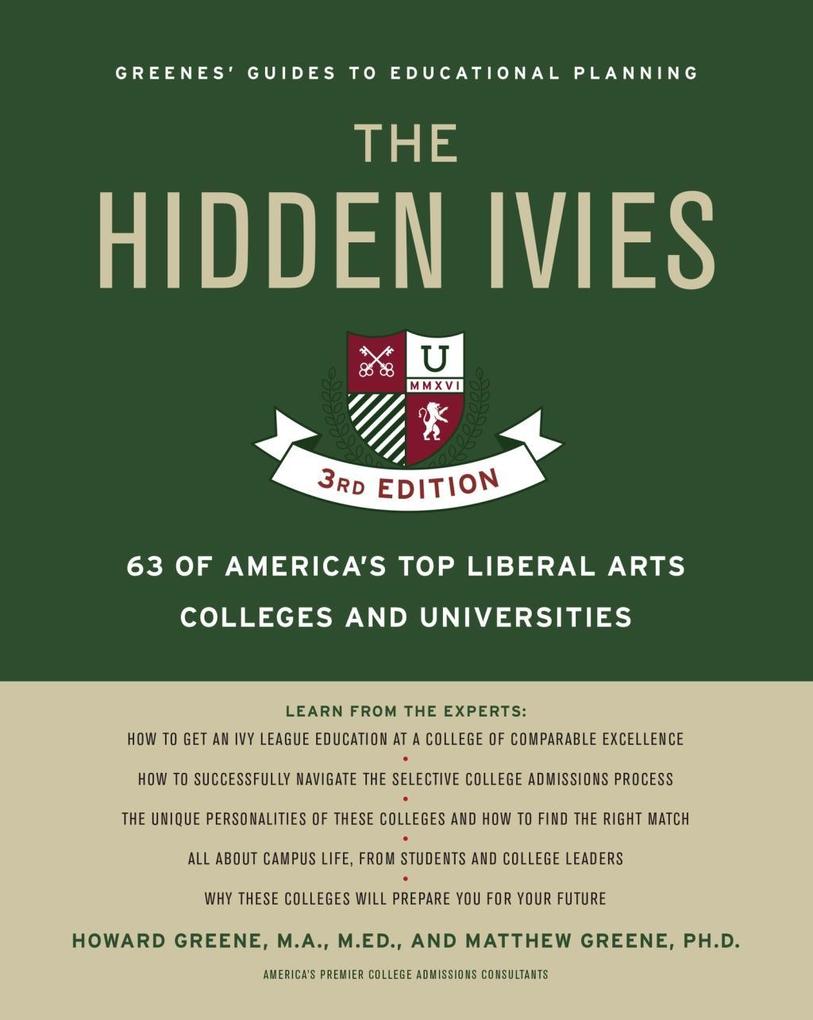 Hidden Ivies 3rd Edition The EPUB