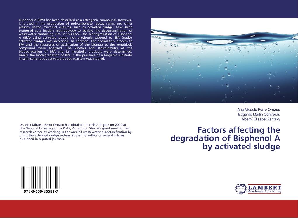 Factors affecting the degradation of Bisphenol A by activated sludge
