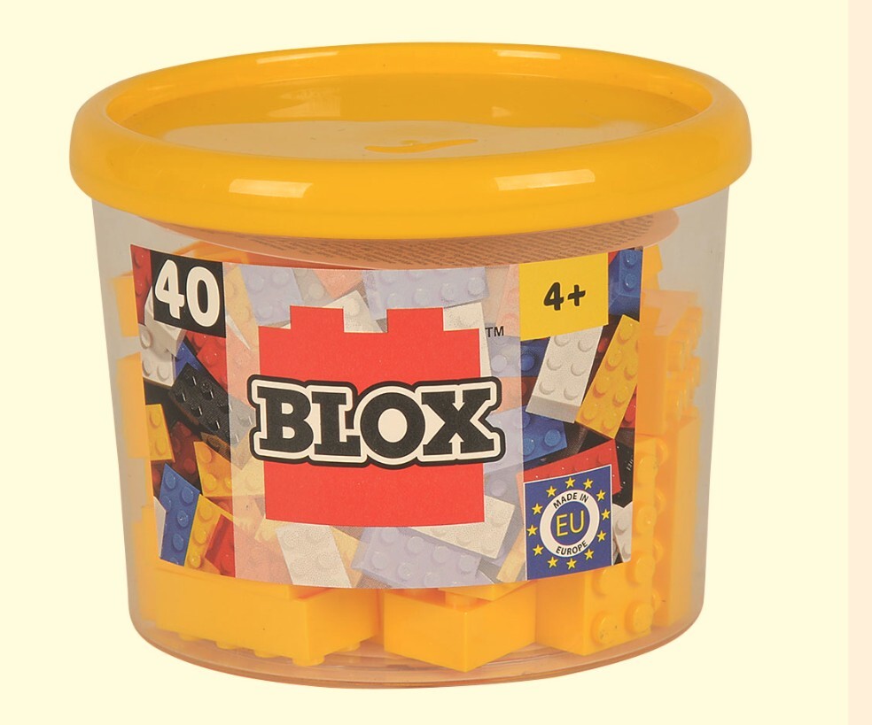 Simba - Blox - Steine in Dose gelb 40Stück