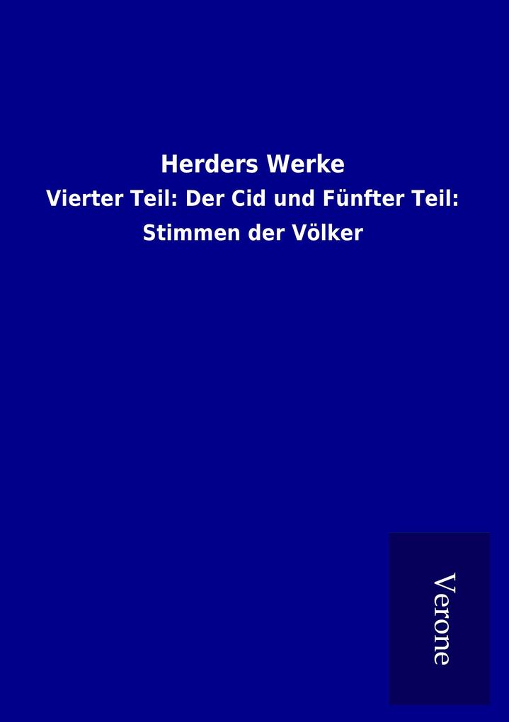Herders Werke
