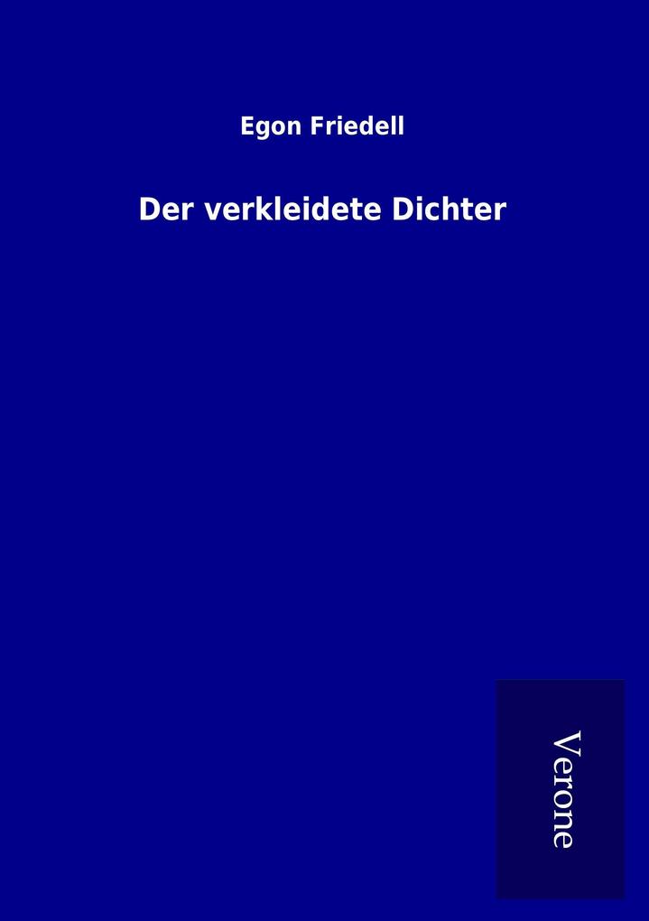 Image of Der verkleidete Dichter