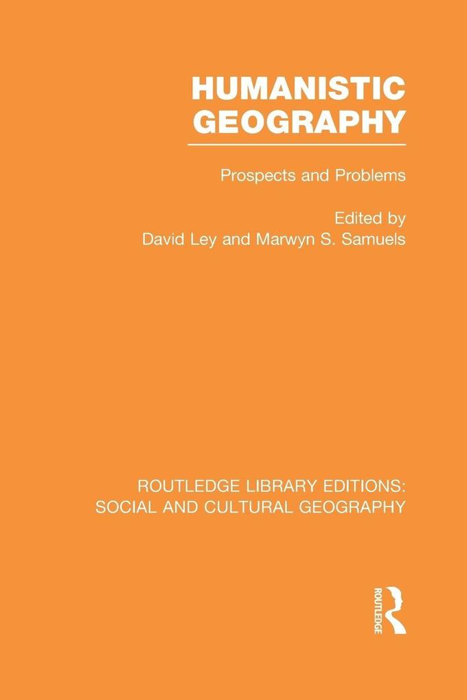 Humanistic Geography