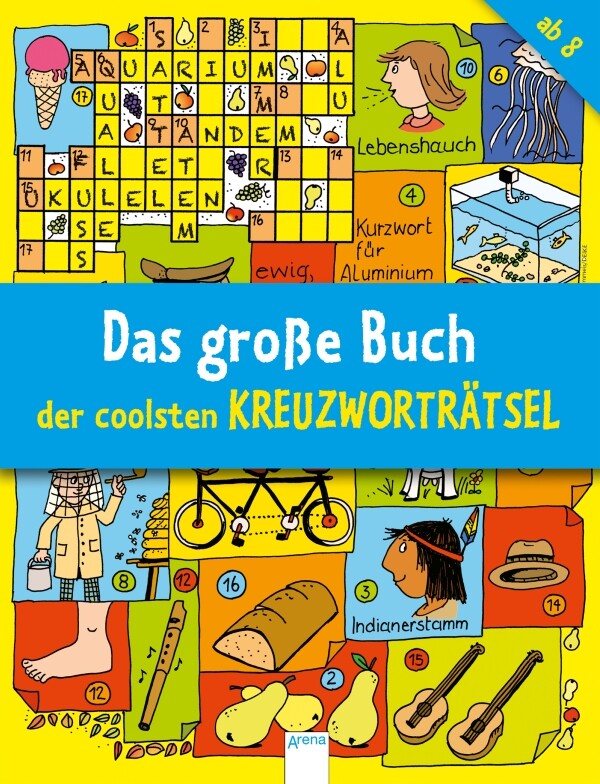 Image of Das große Buch der coolsten Kreuzworträtsel ab 8