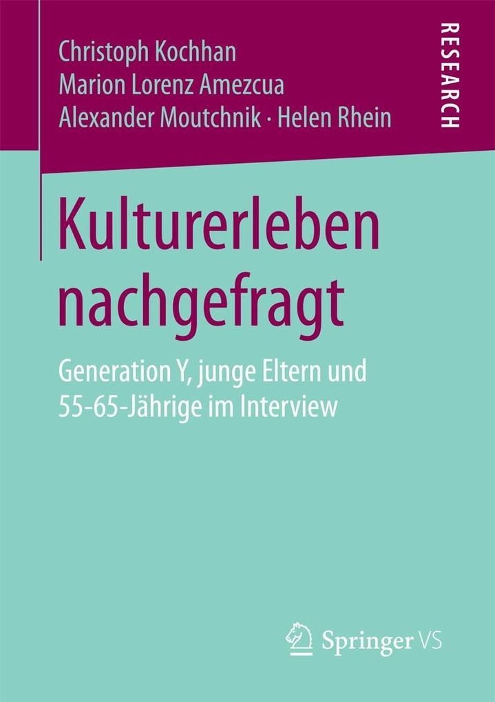 Kulturerleben nachgefragt - Christoph Kochhan/ Marion Lorenz Amezcua/ Alexander Moutchnik/ Helen Rhein