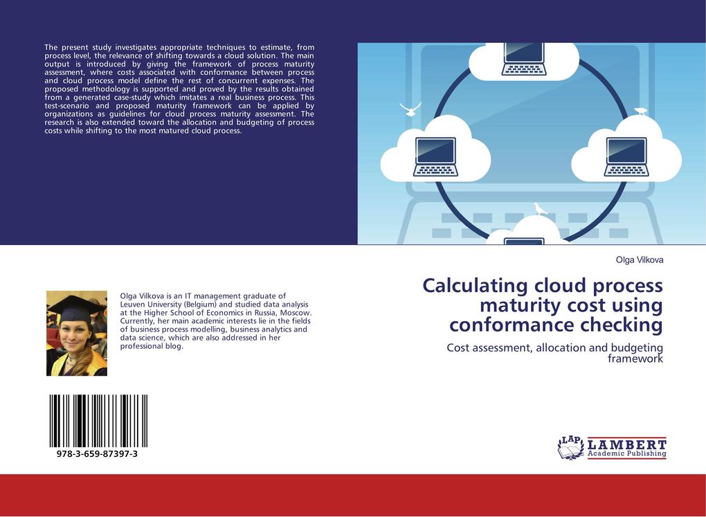 Calculating cloud process maturity cost using conformance checking