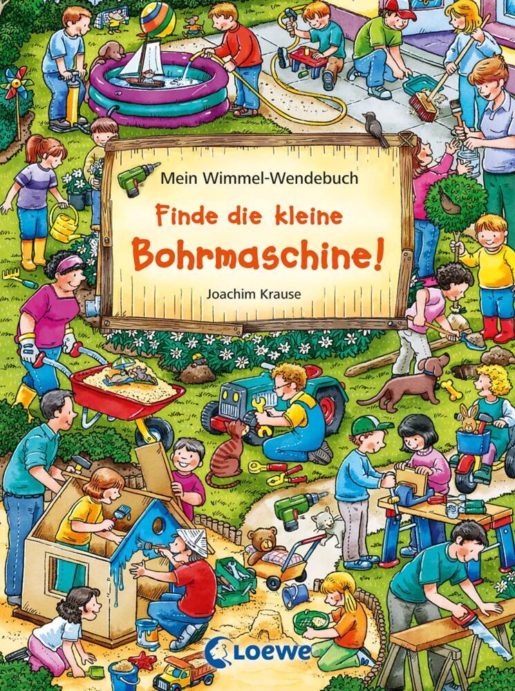 Image of Finde die kleine Bohrmaschine! / Finde den Fußball!