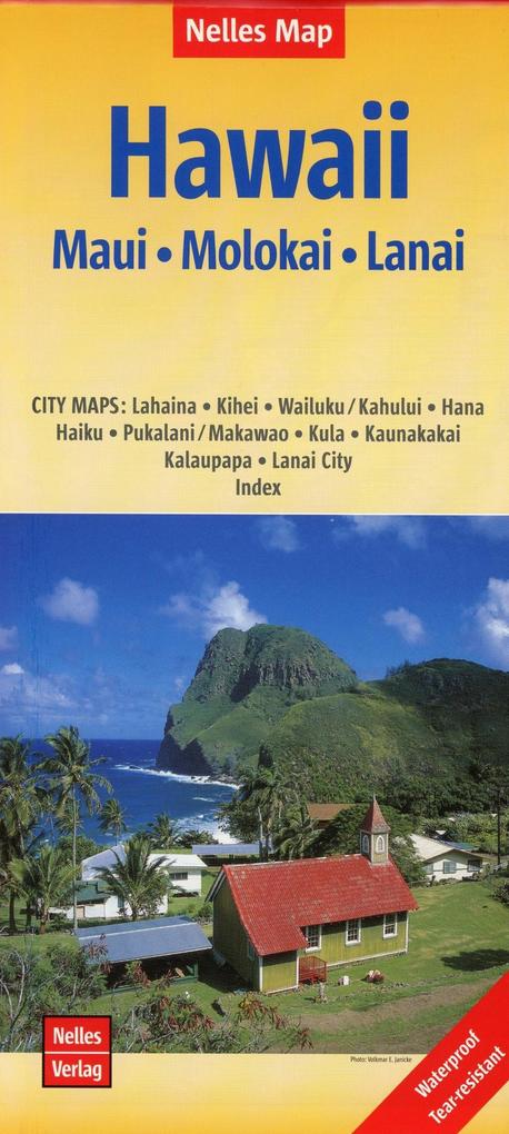 Nelles Map Hawaii: Maui Moloka Lanai 1 : 150 000