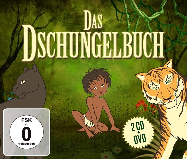 Das Dschungelbuch 2 Audio-CDs + 1 DVD