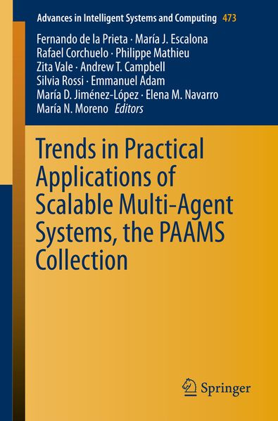Trends in Practical Applications of Scalable Multi-Agent Systems the PAAMS Collection