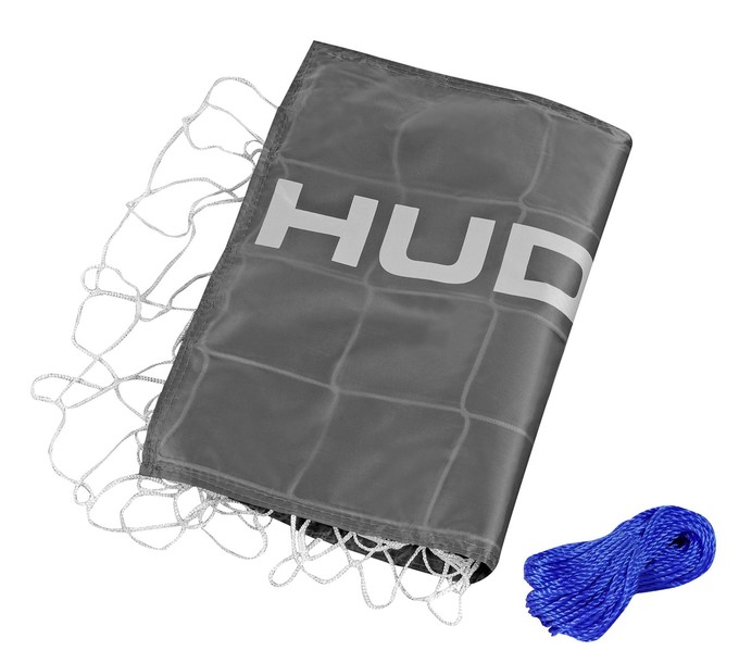 Hudora 75951 - Fußball Ersatznetz für Fußballtor 213 cm weißgrau