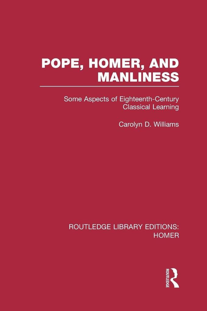 Pope Homer and Manliness