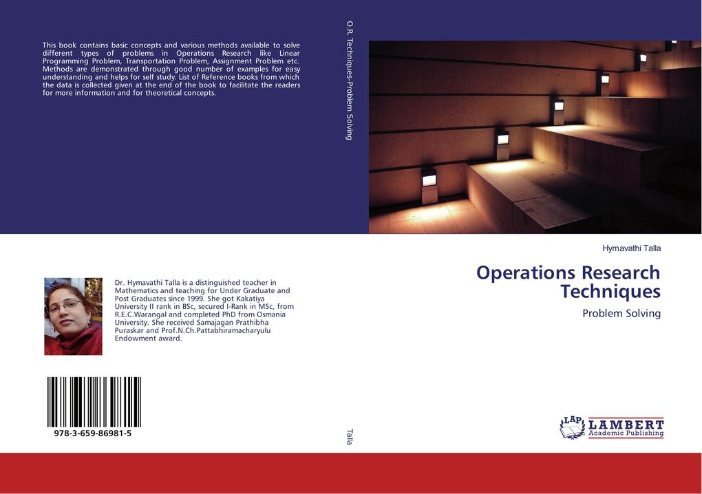 Operations Research Techniques