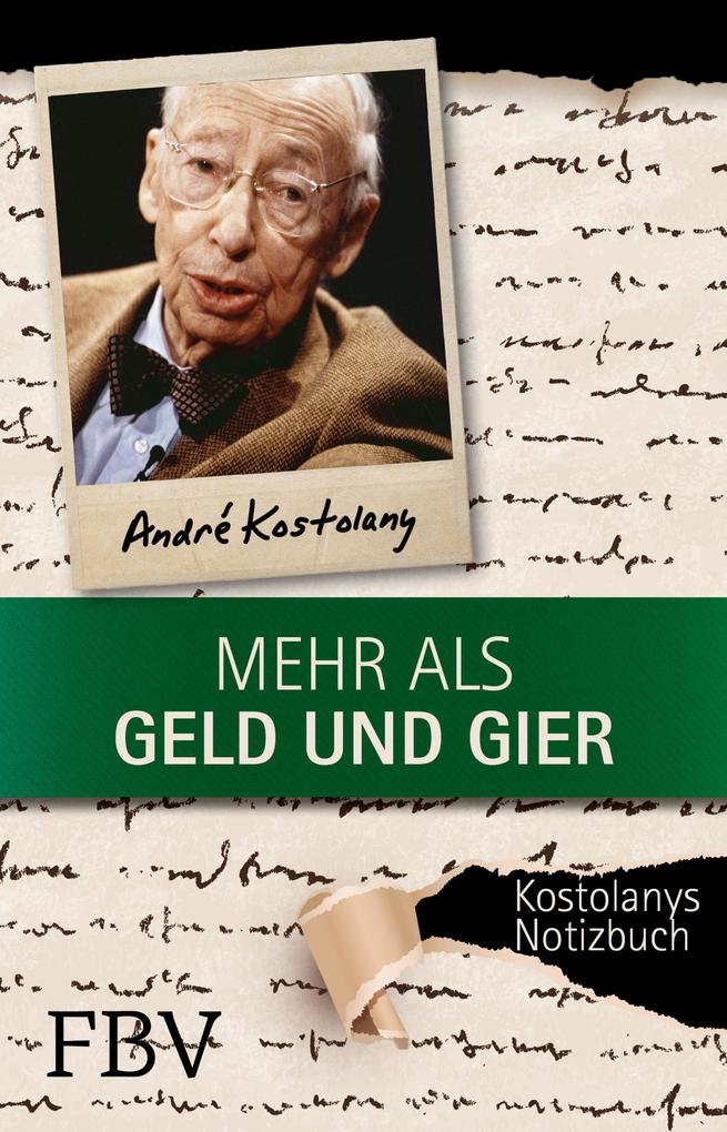Finanzbuch Verlag Mehr Als Geld Und Gier