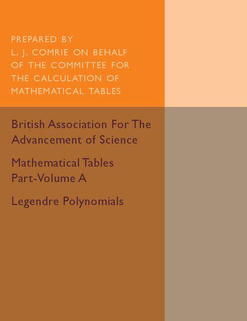Mathematical Tables Part-Volume A