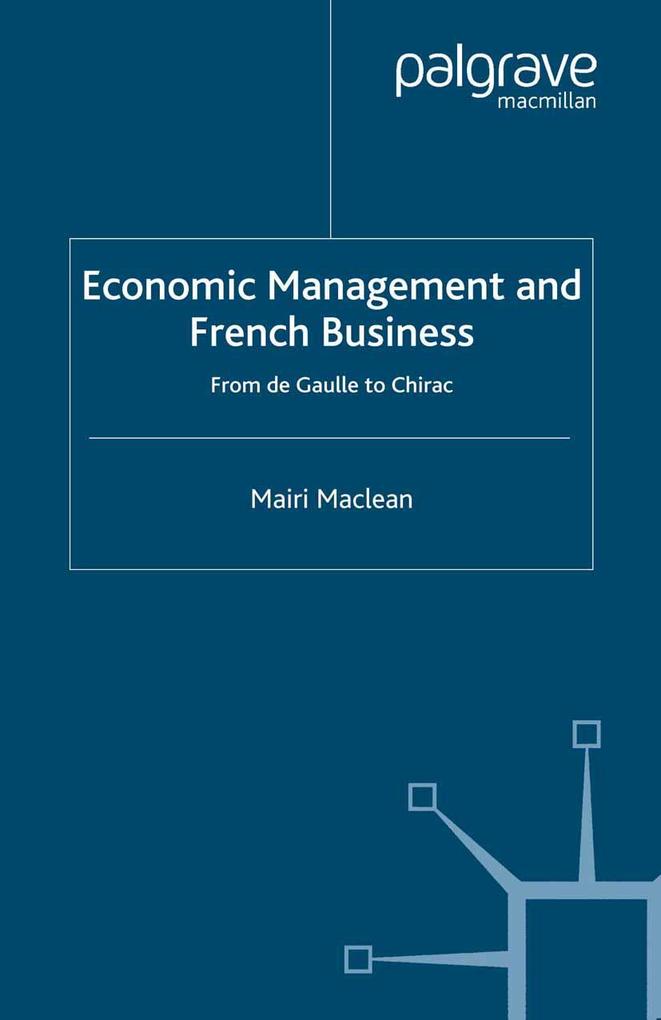 Economic Management and French Business
