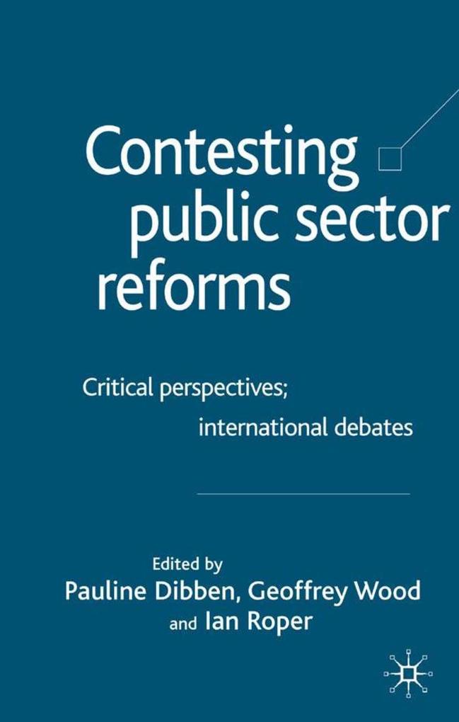 Contesting Public Sector Reforms