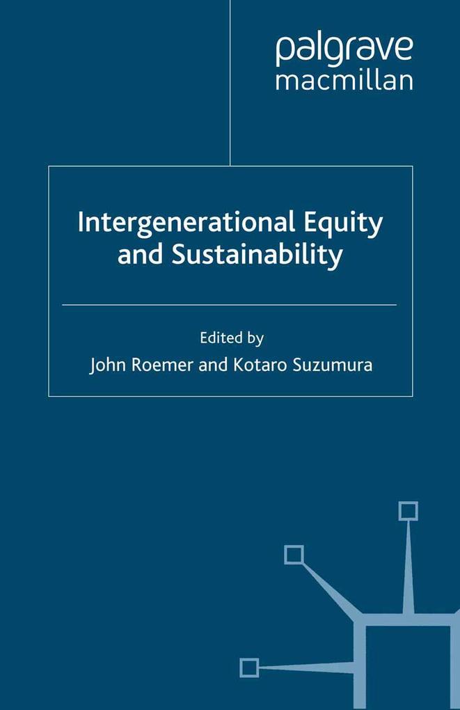 Intergenerational Equity and Sustainability