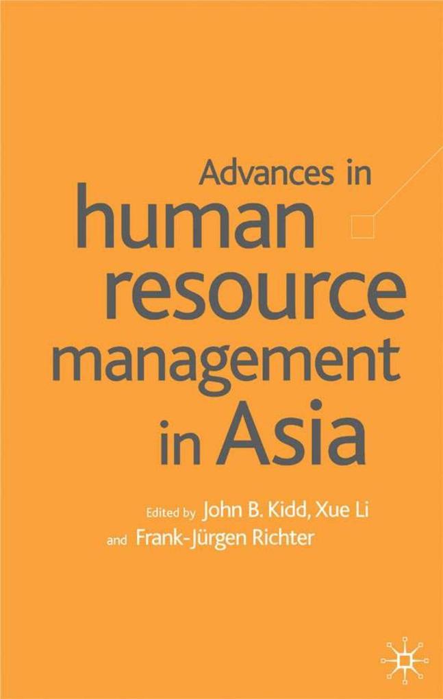 Advances in Human Resource Management in Asia
