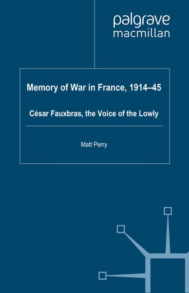 Memory of War in France 1914-45