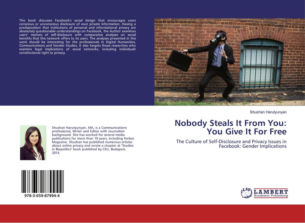 Nobody Steals It From You: You Give It For Free